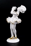 Статуэтка «Маленькая балерина». Германия, фирма Schaubach Kunst, 1953-1962 годы.