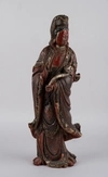 Скульптура Богини удачи - Бэндзайтэн. Япония, середина XX века.