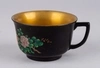 Чайный набор на 6 персон с росписью в виде цветов и бабочек.<br>Вьетнам, середина ХХ века.