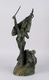 Скульптура «Призывник 1814 года».По модели Корнеля Теуниссена. Первая половина XX века.