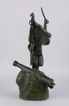 Скульптура «Призывник 1814 года».По модели Корнеля Теуниссена. Первая половина XX века.