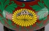 Ваза с изображением полевых цветов в технике клуазоне. Китай, середина ХХ века.