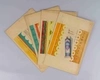 4 оригинальных макета рекламных листов парфюмерной продукции. СССР, 1960-е годы.