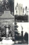 Финляндия. 4 открытки «Памятники», 5 открыток «Звери». 1920-е - 1930-е годы.
