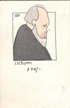 Каррик В.В. Рисованная открытка «С.Ю. Витте». 1907.