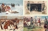 32 открытки «Наполеоника», «Отечественная война 1812 года». Россия, Зап. Европа, нач. XX века.