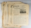 150 номеров газеты «Новости дня», выходившей в Тегеране на русском языке. Апрель, август-октябрь 1944 года, февраль, июль-август 1945 года.