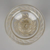 Большая ваза прозрачного стекла с алмазной огранкой и золочением.<br>Богемия, вторая половина XIX века.