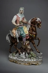 Крупноформатная скульптура «Охотник с дичью». Италия, начало XX века.