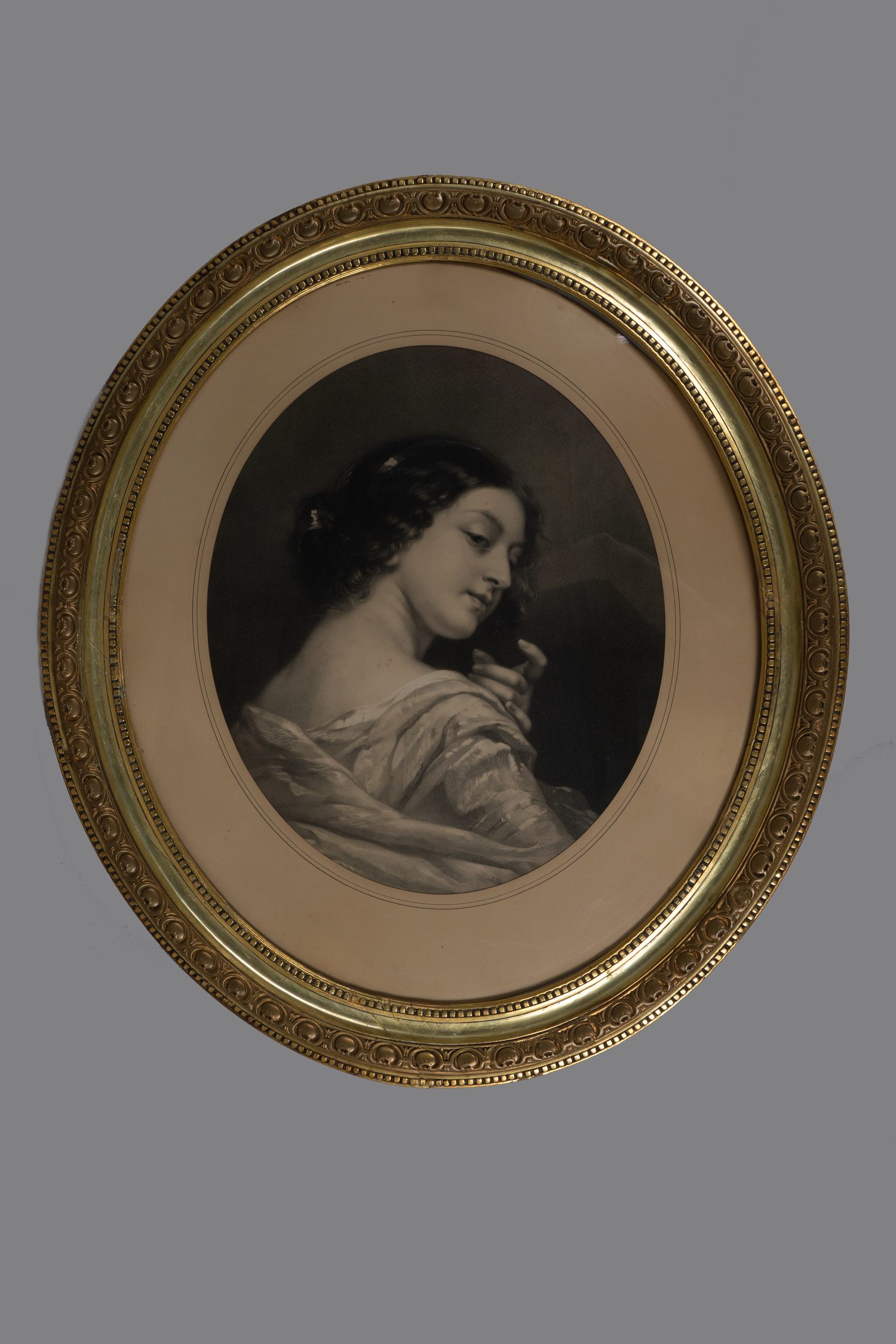 Портрет знатной дамы. Середина XIX века.