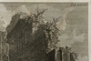 Пиранези Джованни Батиста. Вид на руины театра Бальба, сейчас курган в районе Регулы. 1800-1807.