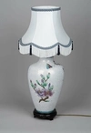 Лампа с основанием из вазы в технике клуазоне.<br>Китай, 1960-е годы.
