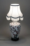 Лампа с основанием из вазы в технике клуазоне.<br>Китай, 1960-е годы.