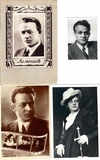 28 открыток и фотографий «Сергей Яковлевич Лемешев». 1940-е - 1950-е годы.