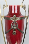 Напольная ваза с инкрустацией в стиле ар-деко.<br>Франция, Париж, 1920-30-е годы.