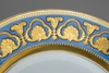 Глубокая тарелка из Министерского (Ропшинского) сервиза.<br>Россия, Санкт-Петербург, Императорский фарфоровый завод, 1881 – 1894 годы.