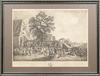 Жак Филипп Леба. Третий фламандский праздник. С картины Давида Тенирса Младшего. <br>Франция, вторая половина XVIII века.