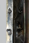 (Фирма Дом) Ваза «Анютины глазки» на серебряной ножке.<br>Франция, Нанси, фирма Дом (Daum Nancy), 1890-е гг.