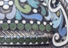 Чарка с ручками, украшенная полихромной эмалью в сканном обрамлении. Фирма Павла Овчинникова, 1899-1908 гг.