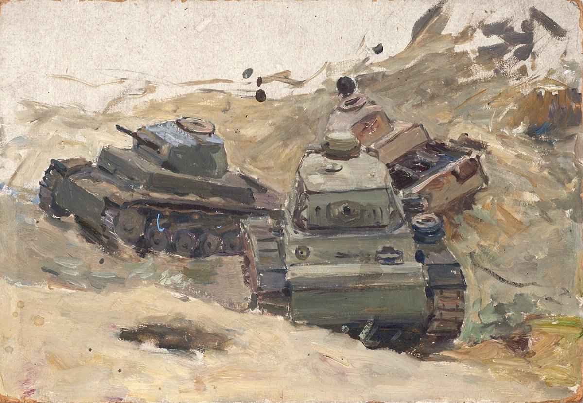 Жигимонт Петр Иванович. Немецкие танки. 1948.