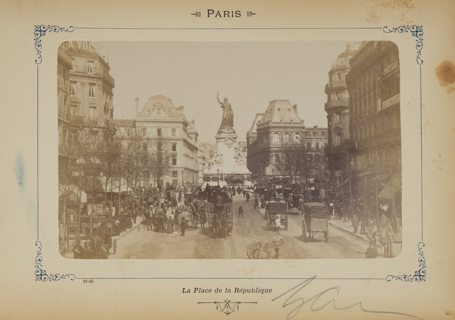 Альбом «Париж» (20 фотографий). Кон. XIX - нач. XX века.