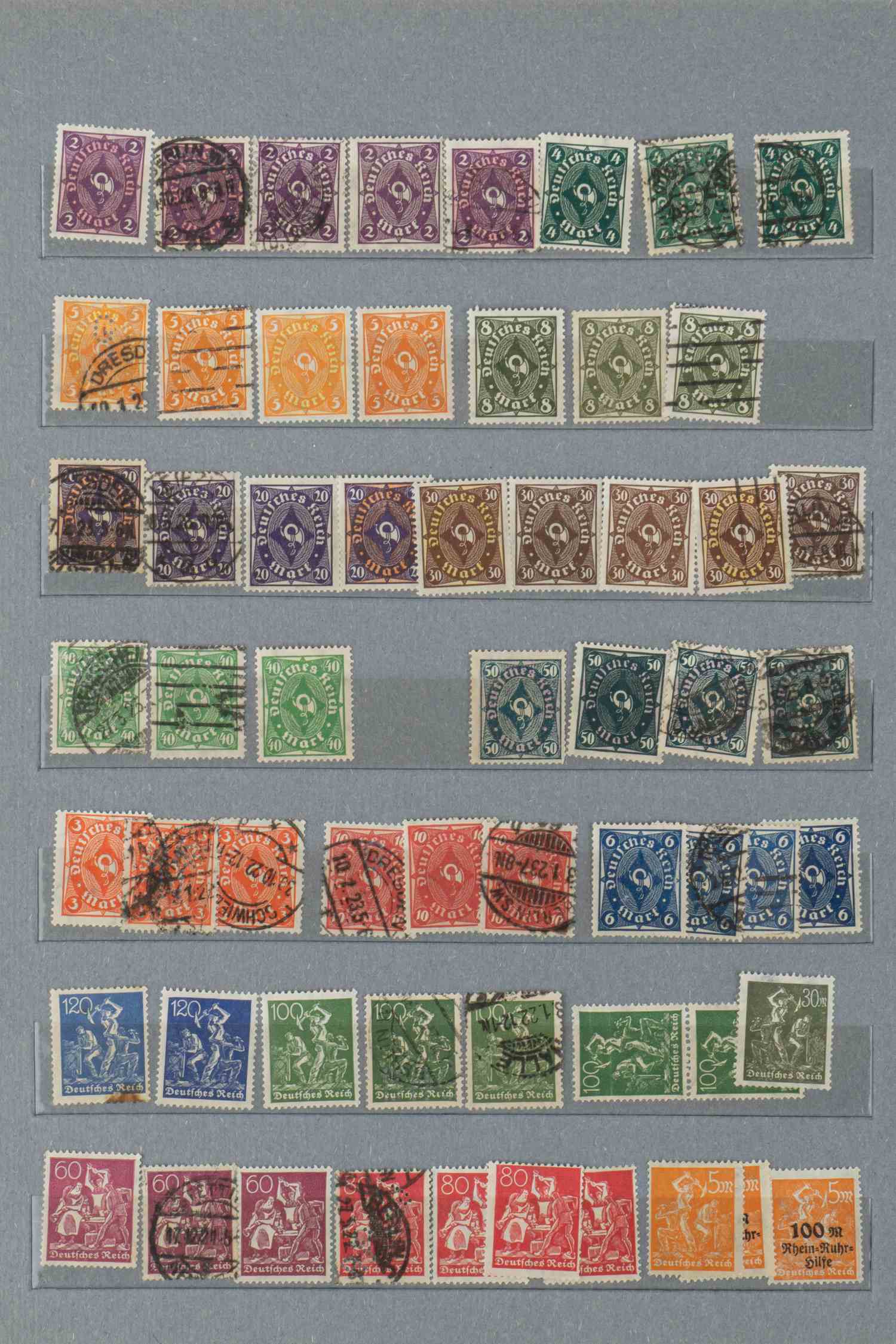 Германия. Более 700 марок. 1900-е - 1940-е годы.