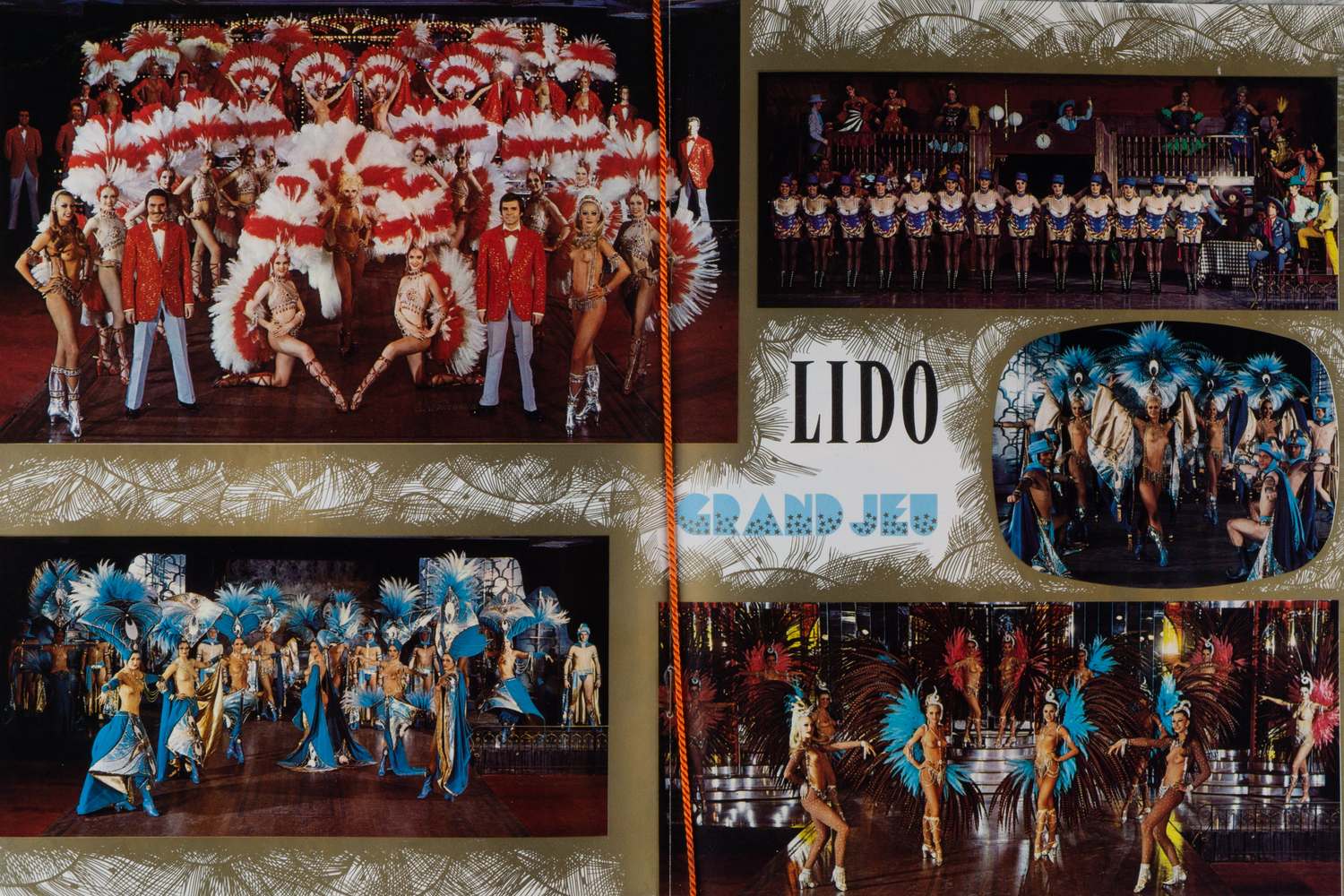Рекламные проспекты кабаре «Лидо» и мюзик-холла «Казино де Пари». 1970-е годы.