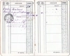 Сберегательная книжка (бланк образца 1915 года, малый формат) почтово-телеграфной государственной сберегательной кассы в Воскресенске.