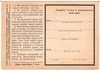 Бланк карточки для запроса в бюро проверки выигрышей по облигациям государственных займов (1934). Две карточки-извещения о выигрыше / погашении облигации (1950-е годы).