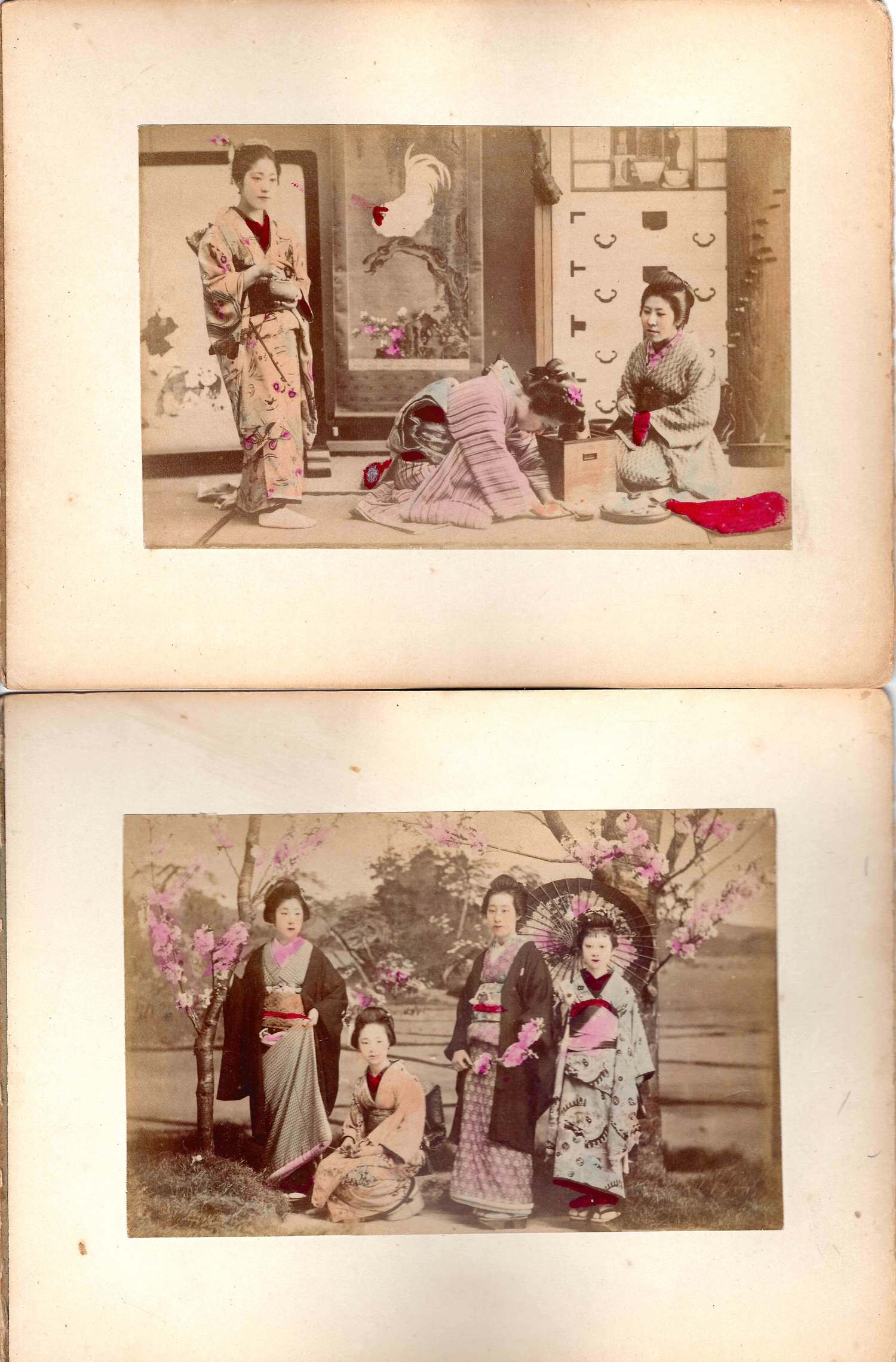 8 фотографий «Японские женщины». Начало XX века.
