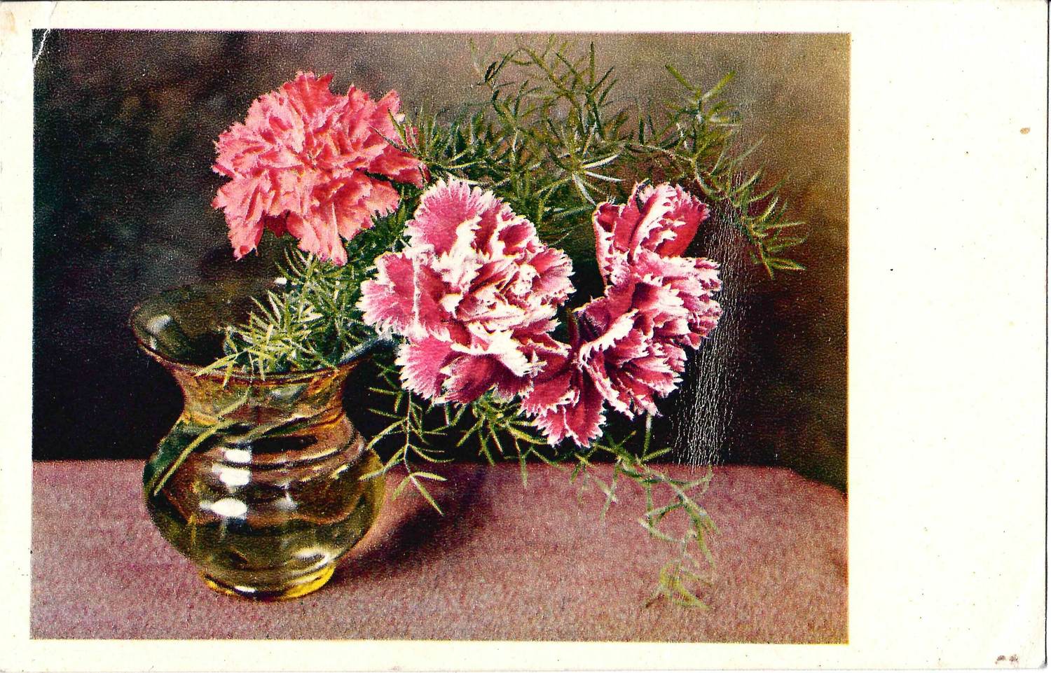 43 открытки «Цветы». СССР, Европа, Азия, 1950-е - 1970-е годы.
