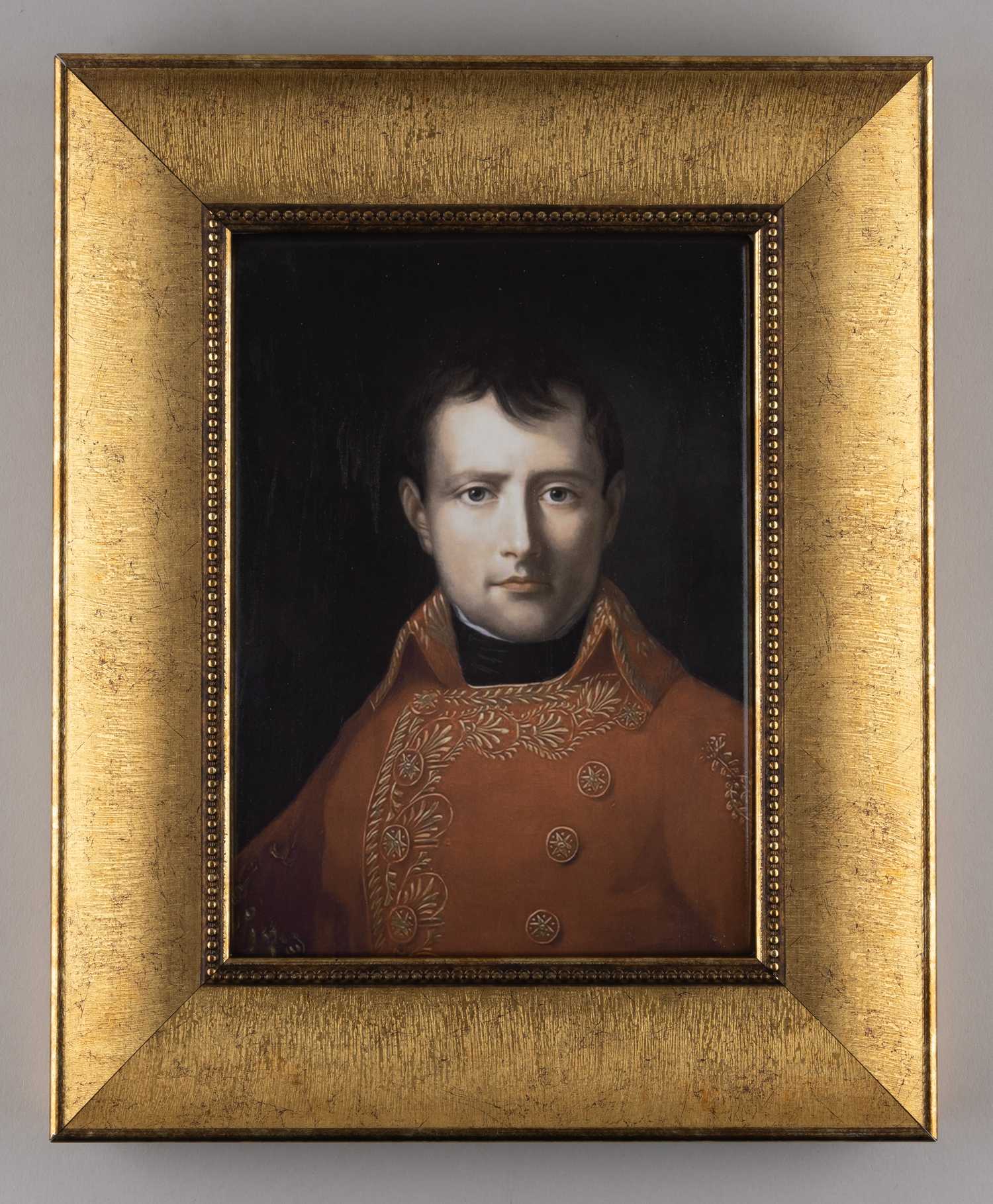 Пласт с портретом Наполеона Бонапарта. Франция, 1960-е годы.