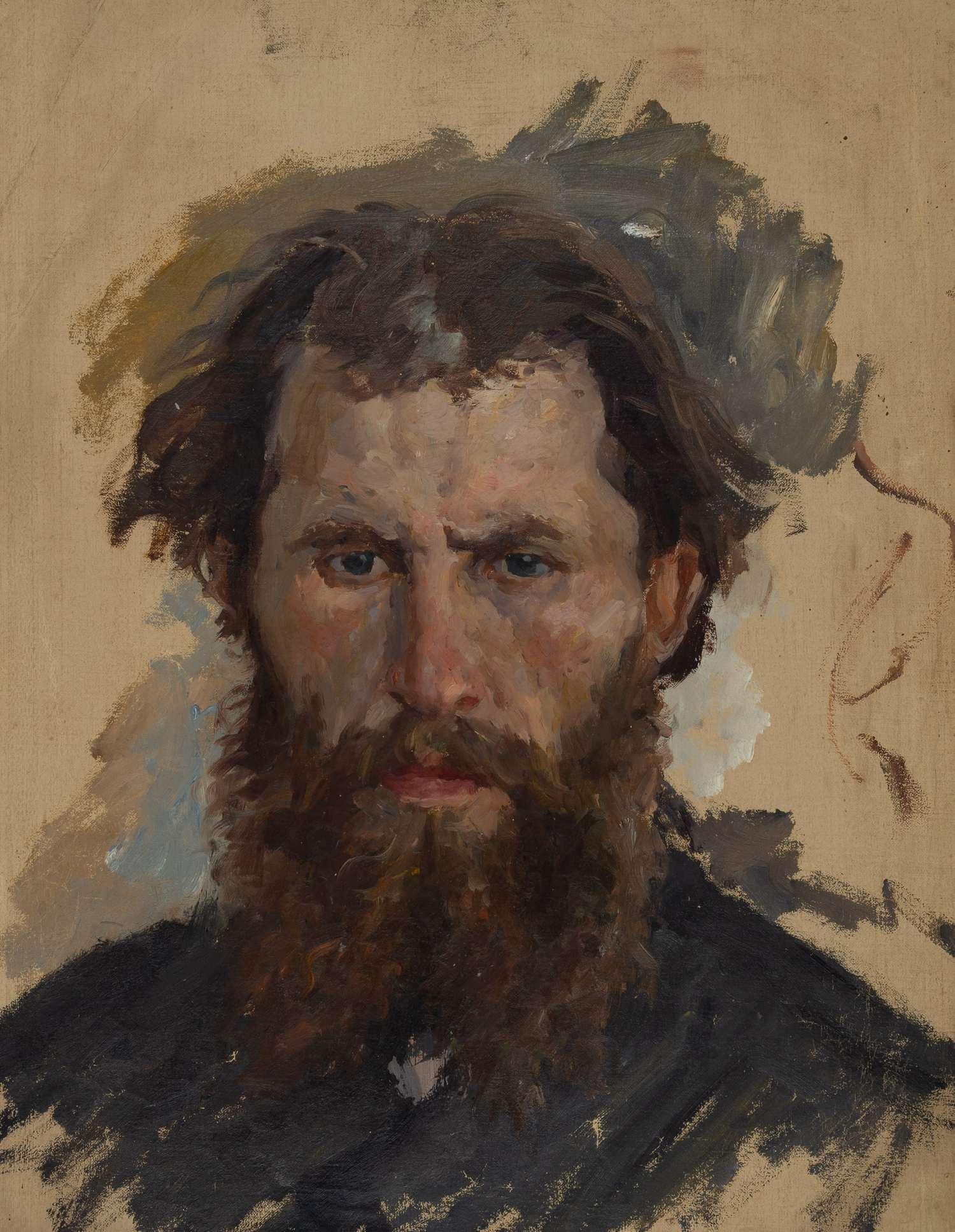 Неизвестный художник. Портрет Васнецова М.В. 1920-е годы.