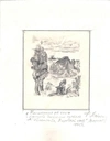 Махонин Федор Емельянович. Иллюстрация к книге Алексеева М.Н. «Вишневый омут». 1975.