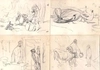 12 открыток (серия) «Рисунки В.А. Серова к басням И.А. Крылова» (М., 1927).