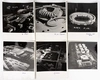 12 фотографий макетов проектов сооружений, возводимых к Летним Олимпийским играм в Москве в 1980 году. 1970-е годы.
