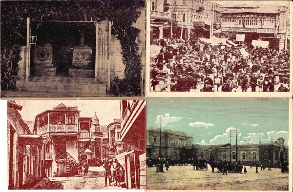 10 открыток и фотографий формата открытки «Грузинская ССР». 1920-е - 1930-е годы.
