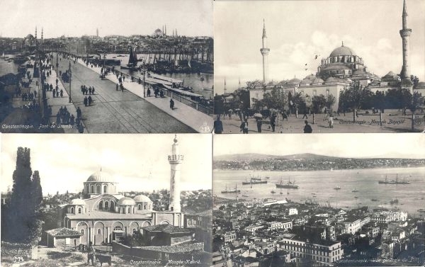 Константинополь. 7 фотооткрыток. Нач. XX века.