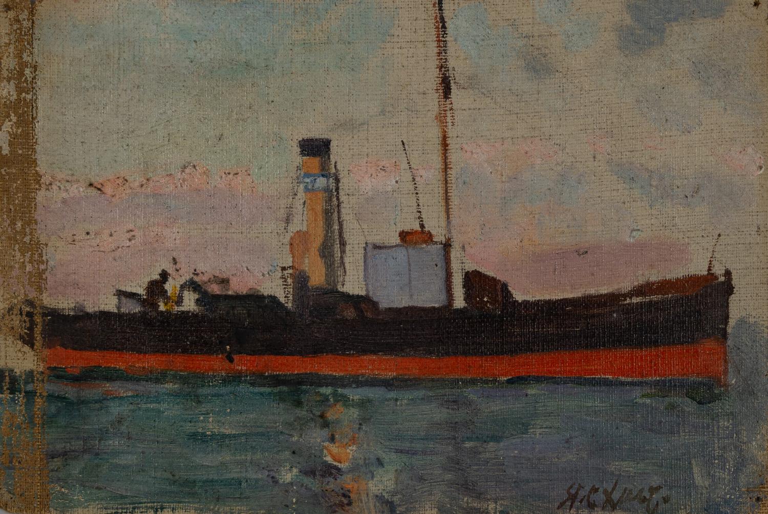 Хаст Яков Соломонович. Морской этюд. 1930-е–1940-е годы.