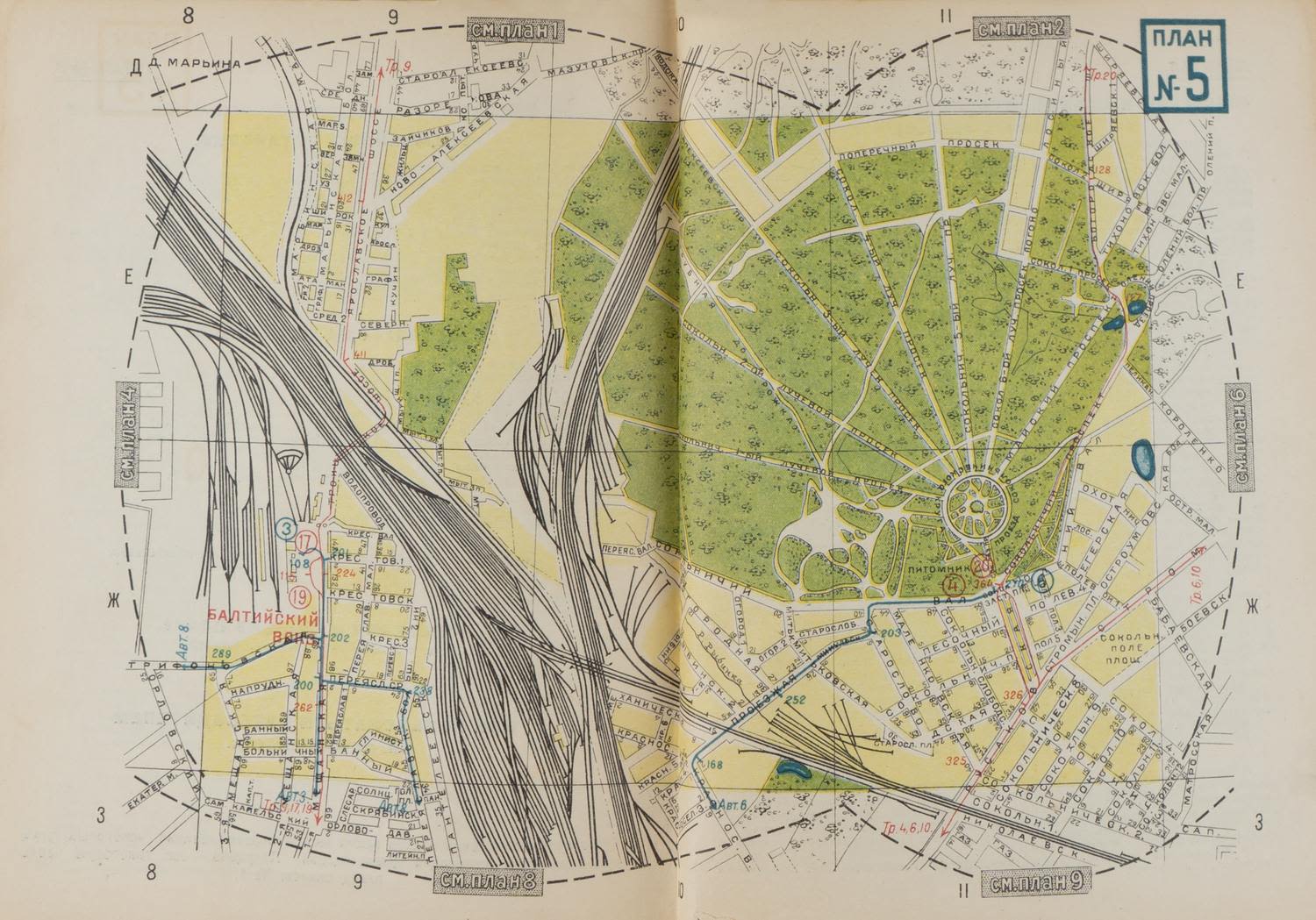 Москва в планах: Справочник-путеводитель (М., 1928).