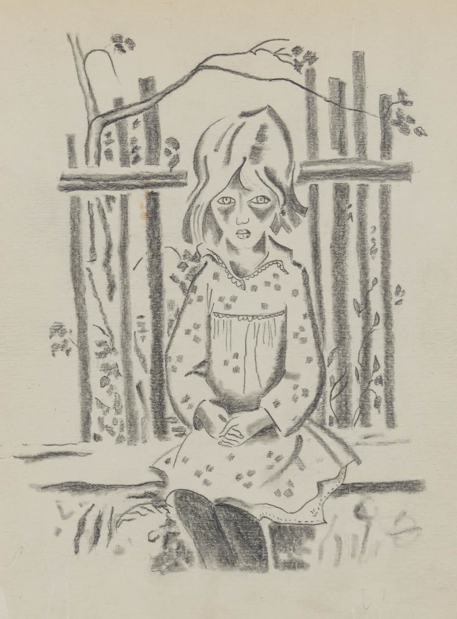 Игорь Алексеевич Кононов. Иллюстрация к рассказам А.П. Платонова. 3 листа. 1967.