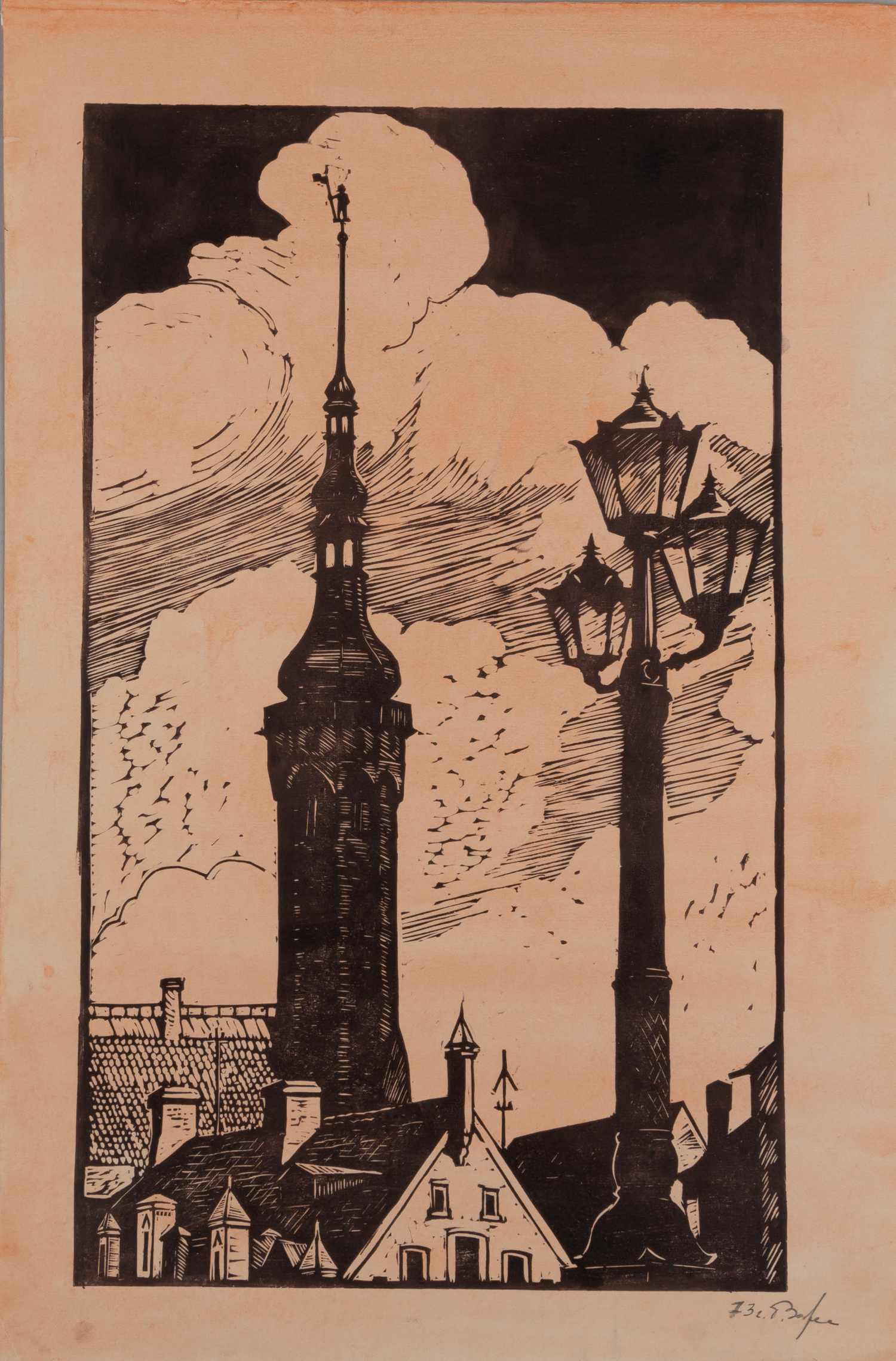 Загрядский Геннадий Тимофеевич.<br>Рига. 1973.