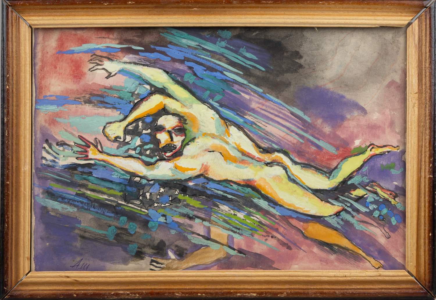 Шафранский Александр Степанович. <br>Фигура. 1980-е годы.