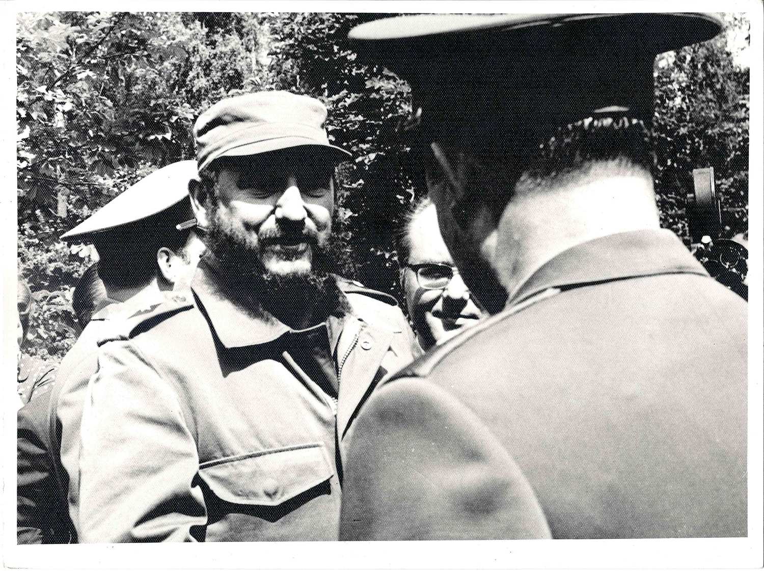 Фотография «Визит Фиделя Кастро в СССР». 1970-е - 1980-е годы.