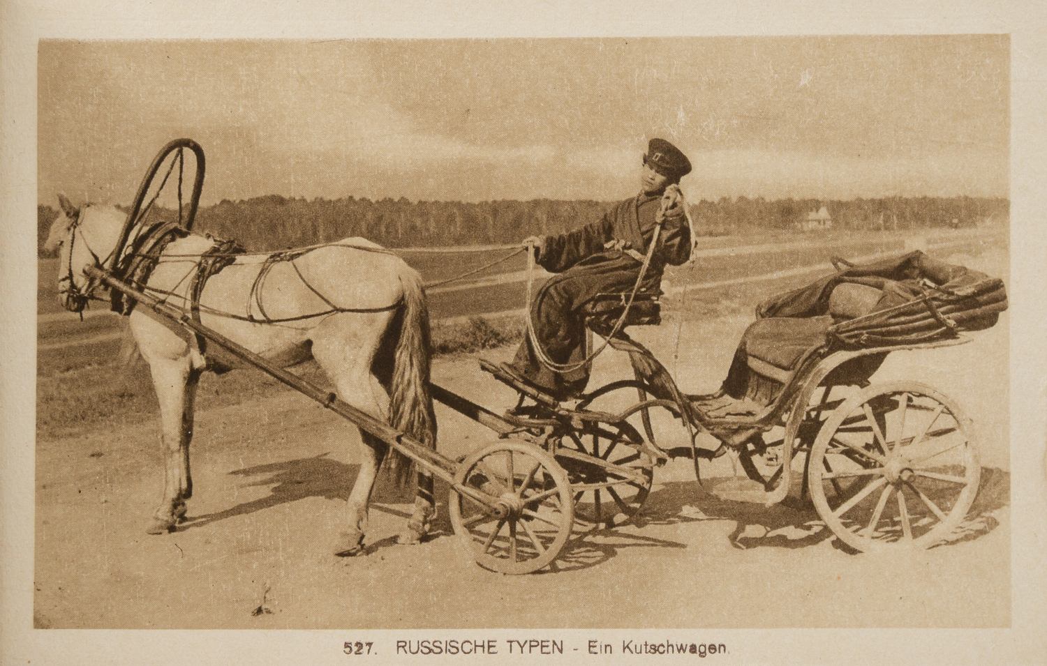 10 открыток «Русские типы» (буклет). Издание «Фотобром» (Вена), начало XX века.