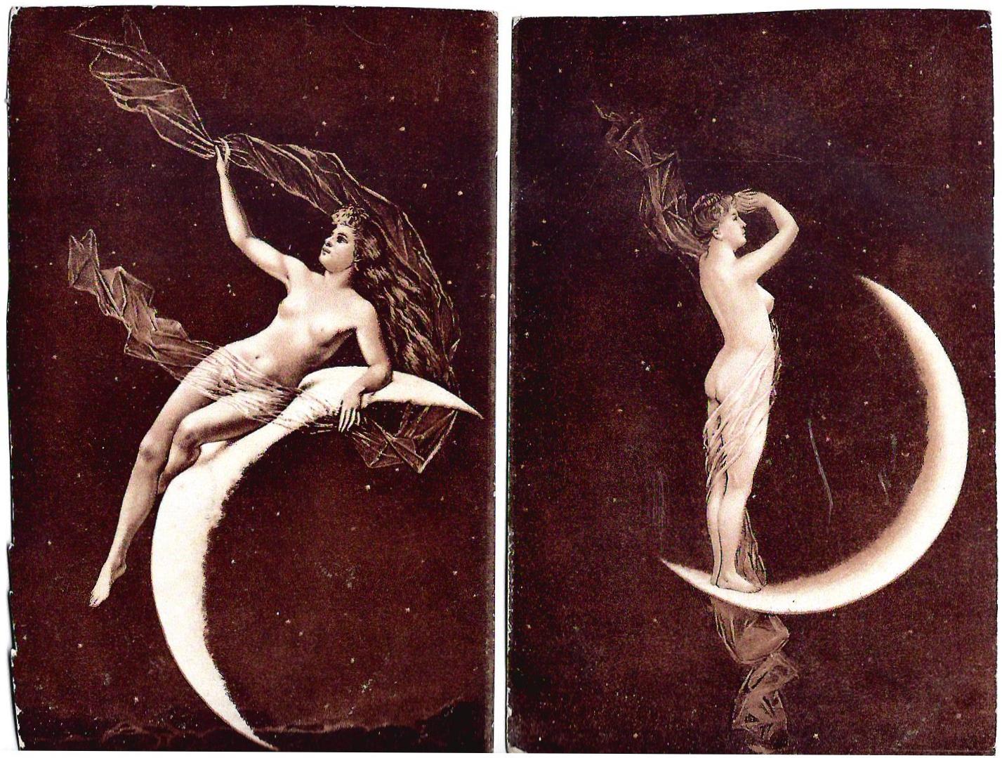 9 открыток «Ню в искусстве». Начало XX века.