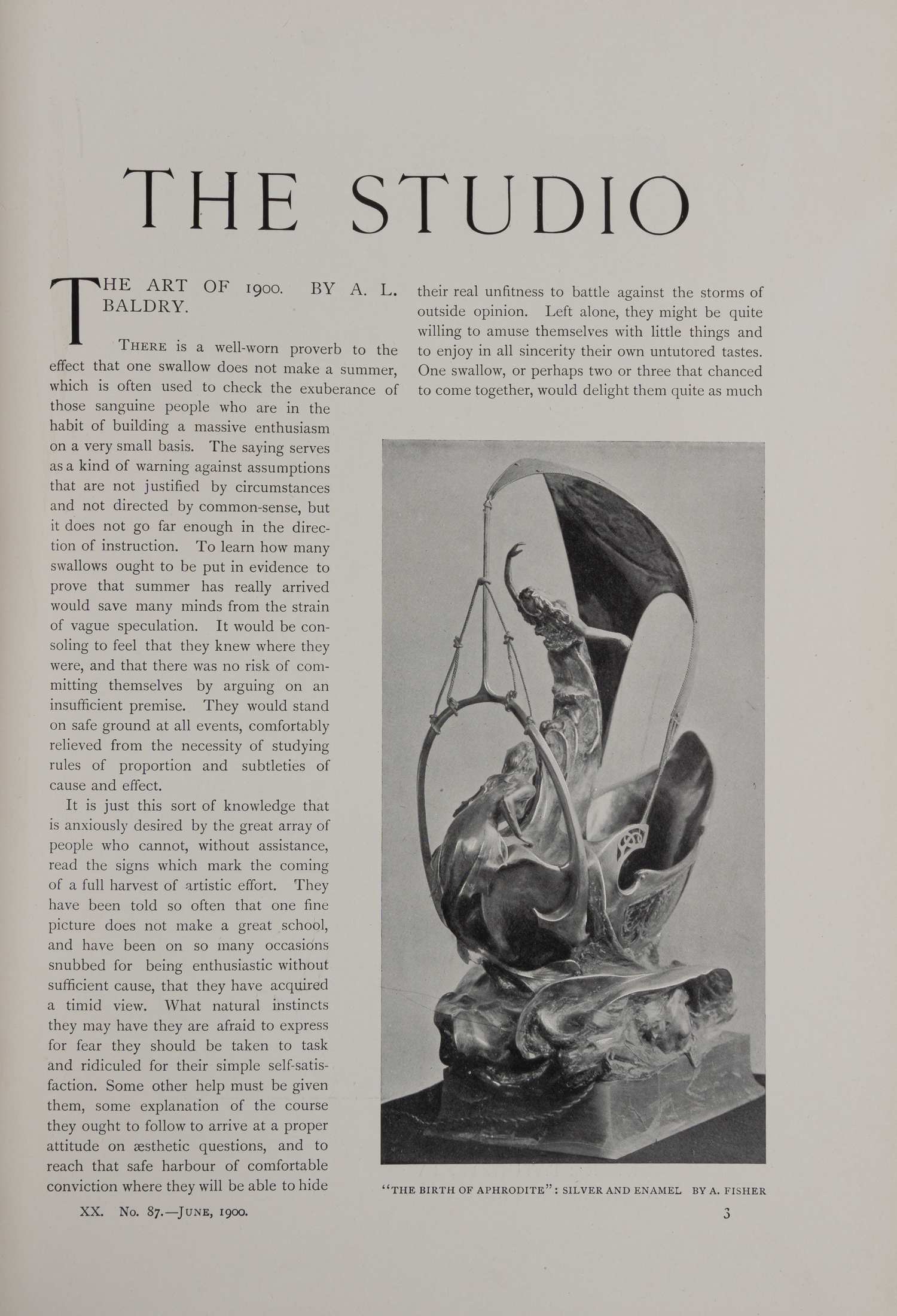 The Studio: An Illustrated Magazine of Fine and Applied Art. V. 20 (Лондон, 1900).