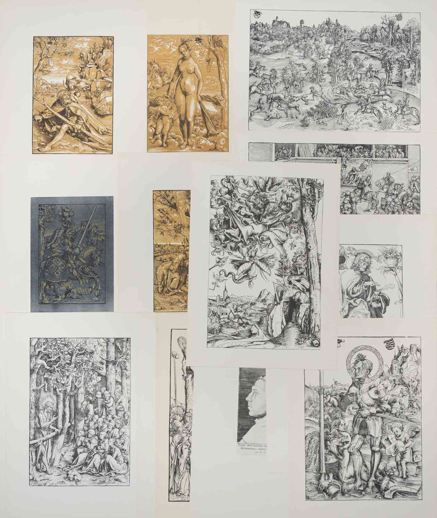 Лукас Кранах Старший. Гравюры и ксилографии (Lucas cranach der Alter Kupferstiche und Holzschnitte) (Дрезден, 1974).