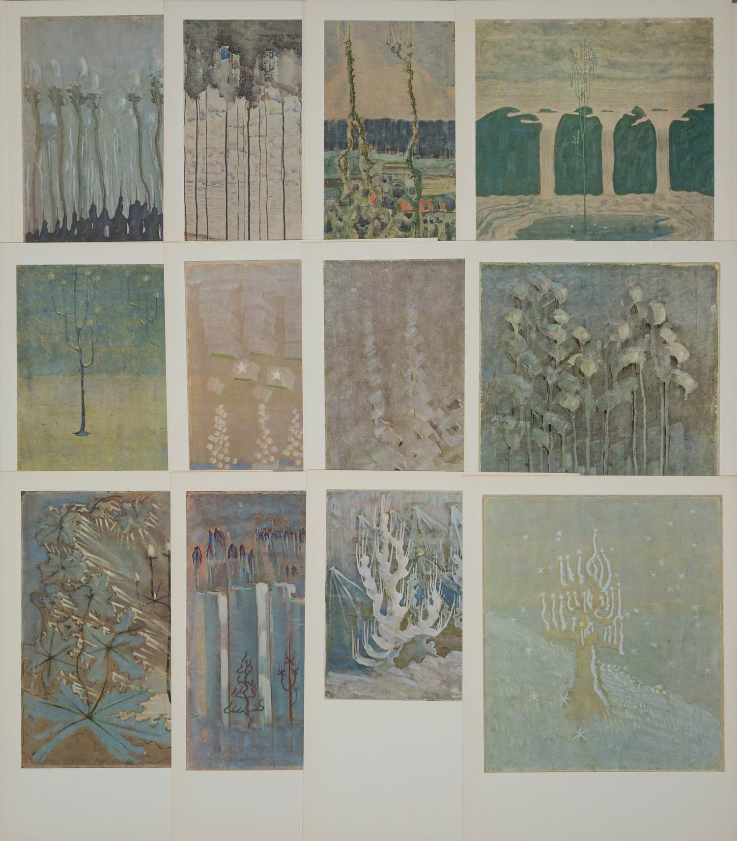 М.К. Чюрлёнис. Зима. Весна. Лето (Вильнюс, 1973).