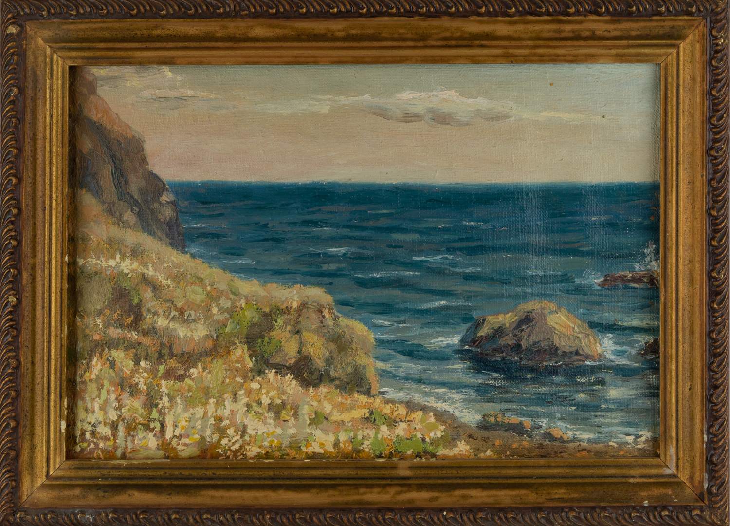 Шматко Иван Иванович.<br>Море у скал. 1970-е – 1980-е годы.